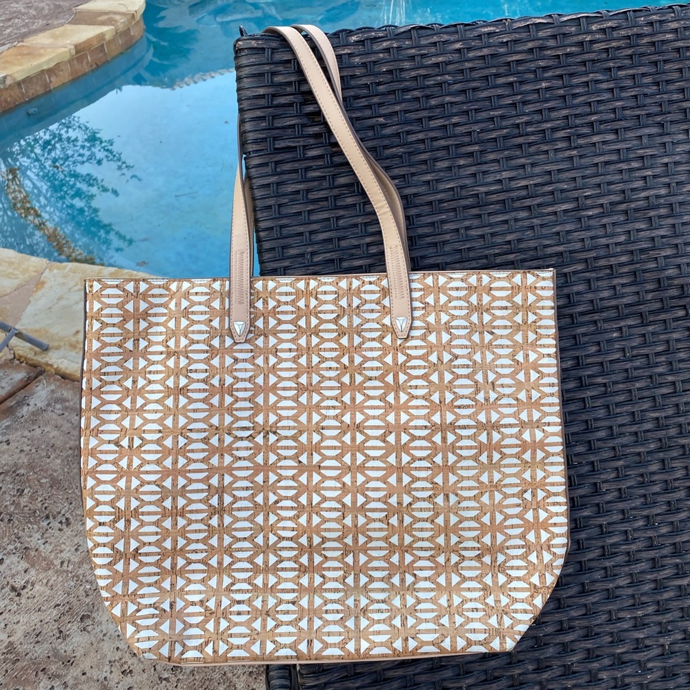Stella& Dot Fillmore Geo cork tote